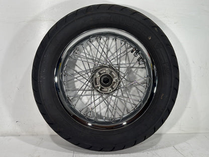 2005 Harley Electra Glide Touring Ultra FLHTCUI OEM Front Wheel Rim Tire Spoked