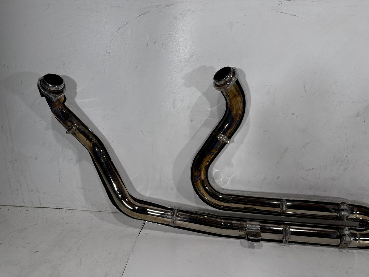 2006 Harley Street Glide Touring FLHX Exhaust Header Pipe Muffler COBRA
