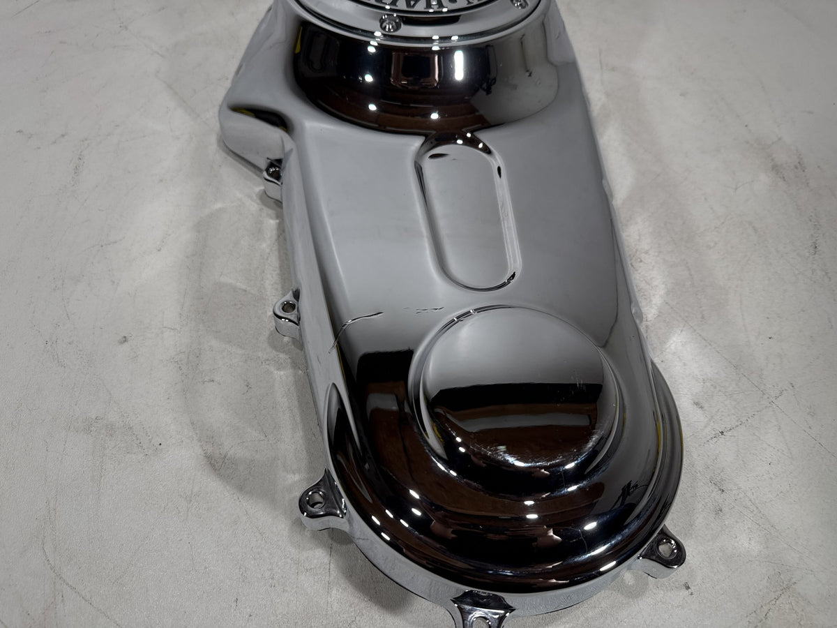 2011 Harley Softail Deluxe FLSTN OEM Outer Primary Clutch Cover SCRATCHED