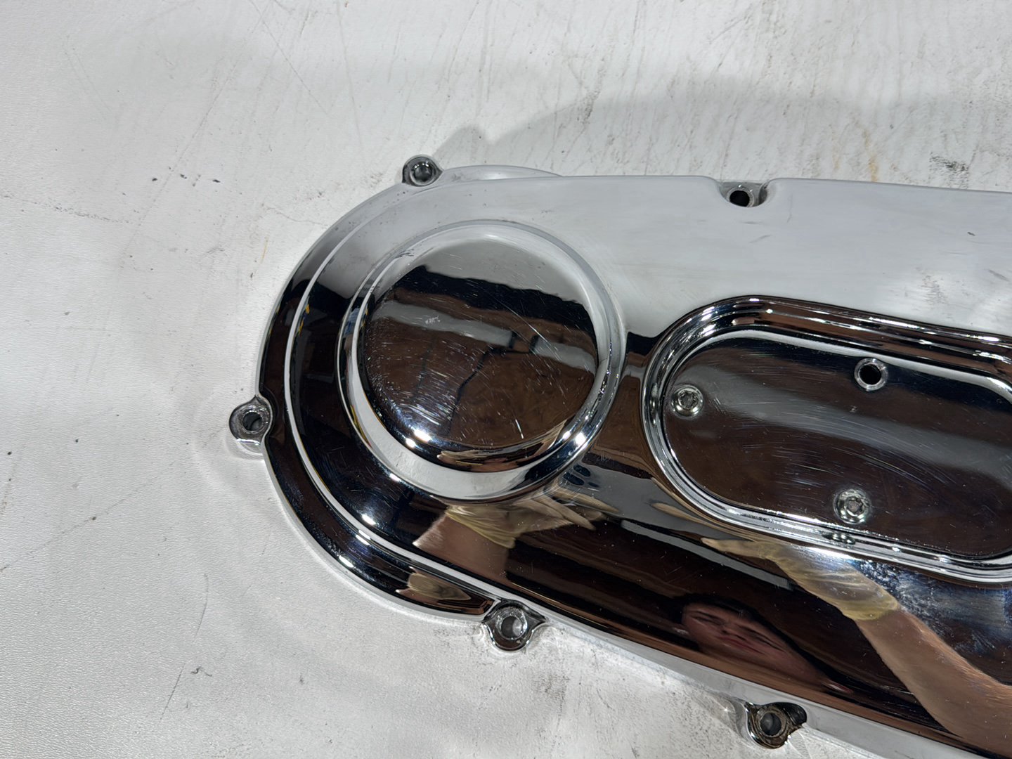 2003 Harley Dyna Wide Glide FXDWG OEM Outer Primary Clutch Cover