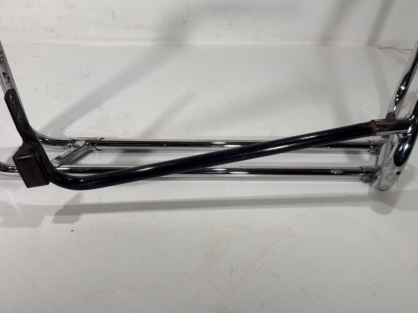 2003 Harley Electra Glide Touring Ultra FLHTCUI OEM Rear Left Right Saddlebag Guard Rails Bar