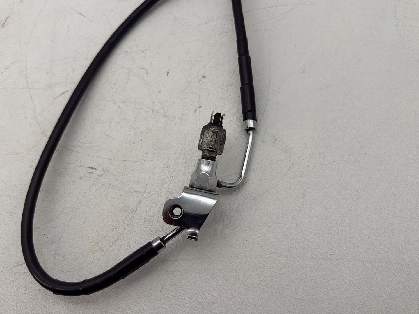 2007 Harley Touring FLHTP Electra Glide Police OEM Rear Brake Hose Line Pipe