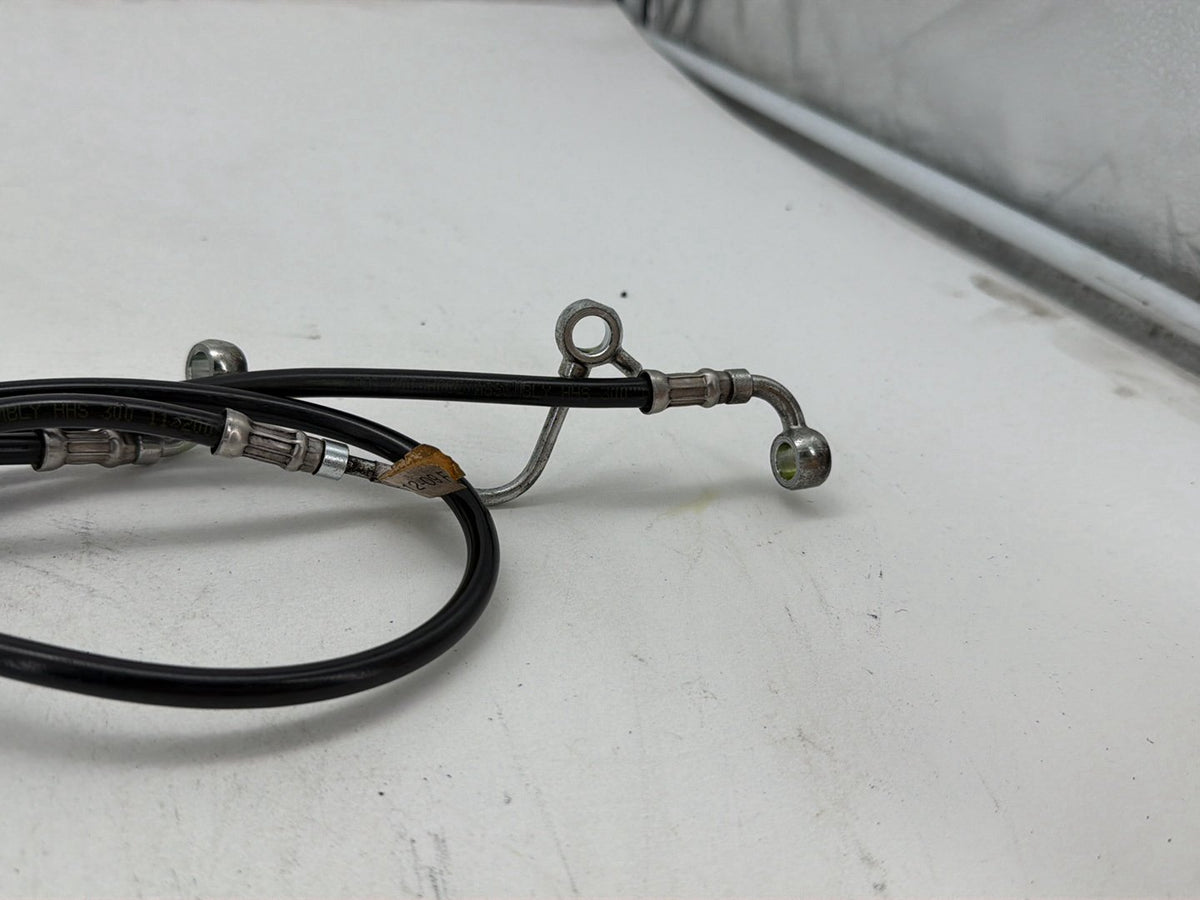 2010 Harley Street Glide Touring FLHX OEM Front Brake Hose Line Pipe ABS
