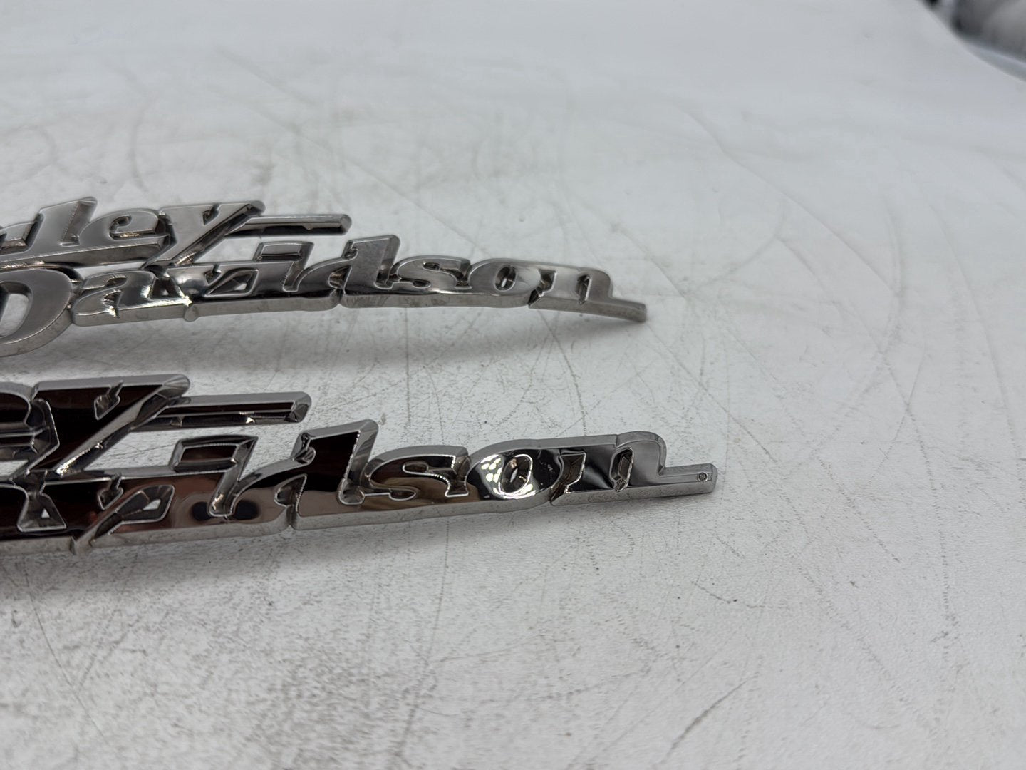 2010 Harley Street Glide Touring FLHX OEM Fuel Tank Badges Trim Logo Sticker