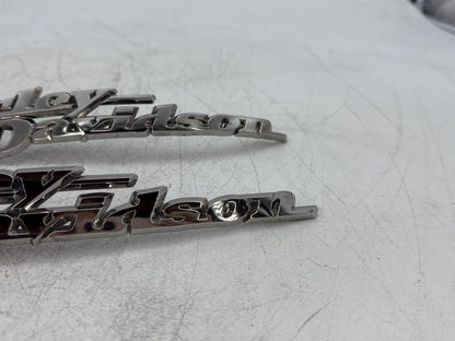2010 Harley Street Glide Touring FLHX OEM Fuel Tank Badges Trim Logo Sticker