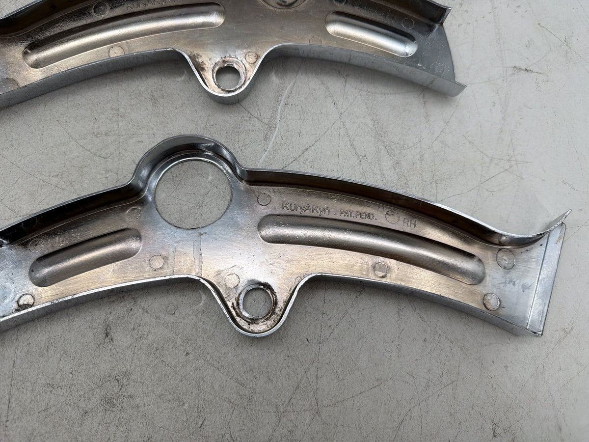 2001 Harley Fat Boy Softail FLSTFI Boomerang Frame Covers Trim Panel Kuryakyn