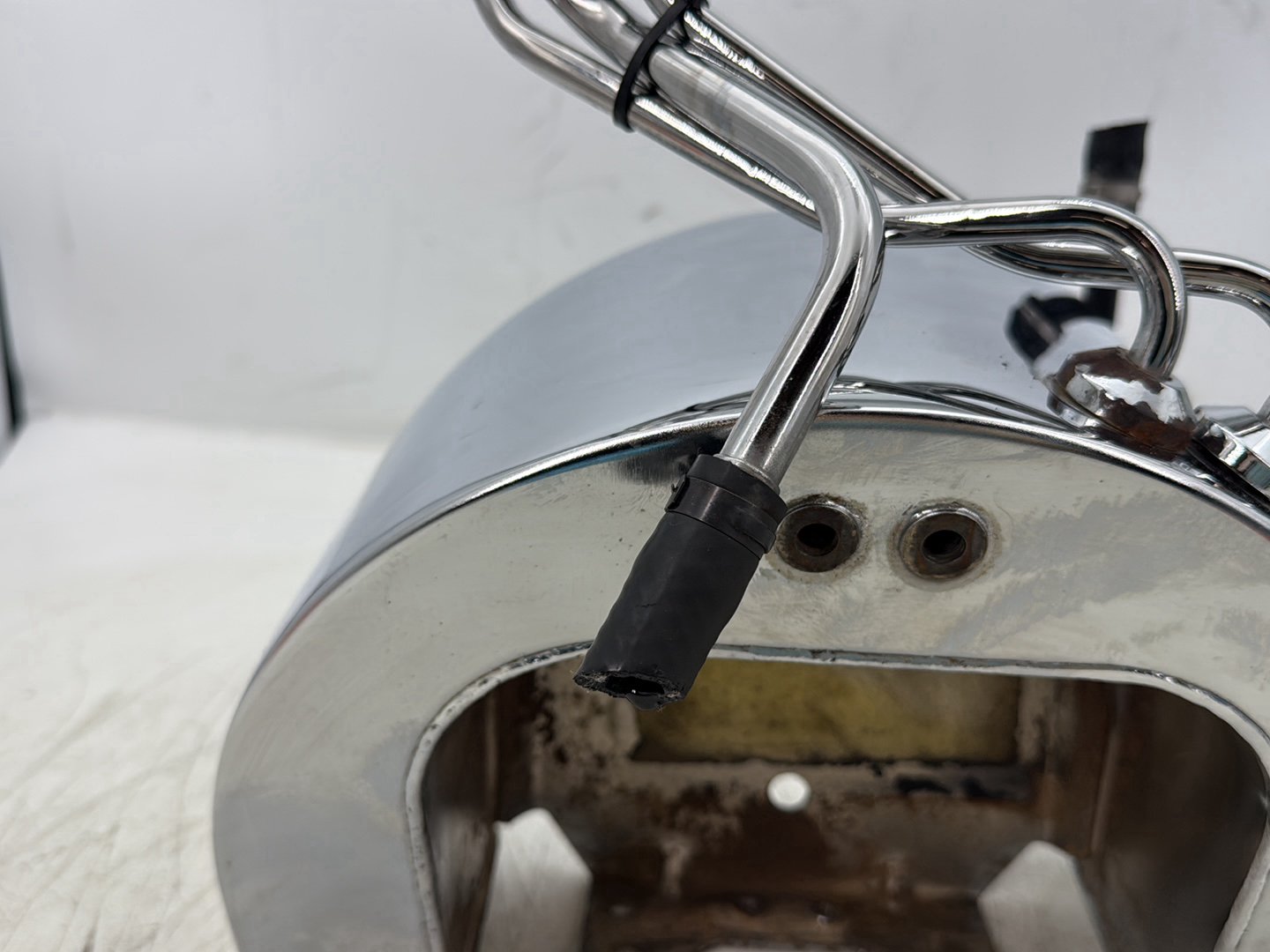 2000 Harley Softail FLSTC Heritage Classic OEM Oil Tank Reservoir Bottle Canister & Dipstick