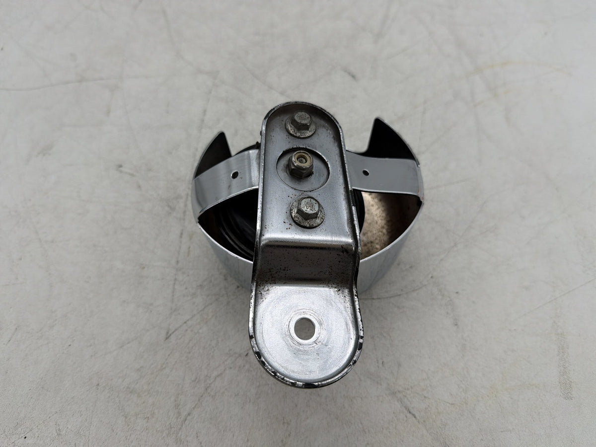 2001 Harley Fat Boy Softail FLSTF OEM Horn Signal Klaxon Chrome Cover 69012-93A