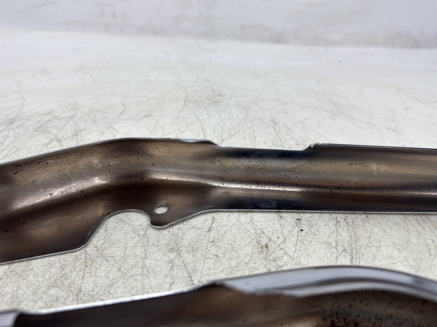 2007 Harley Touring FLHTC Electra Glide Classic OEM Left Right Saddlebag Fender Struts Brackets