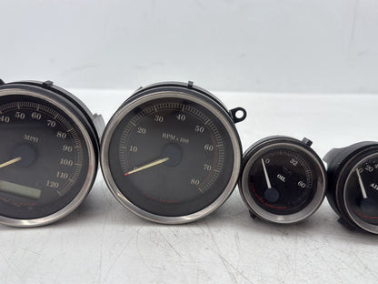 2007 Harley Touring FLHTCU Electra Glide Ultra OEM Air Oil Volt Fuel Tacho Speedo Gauges