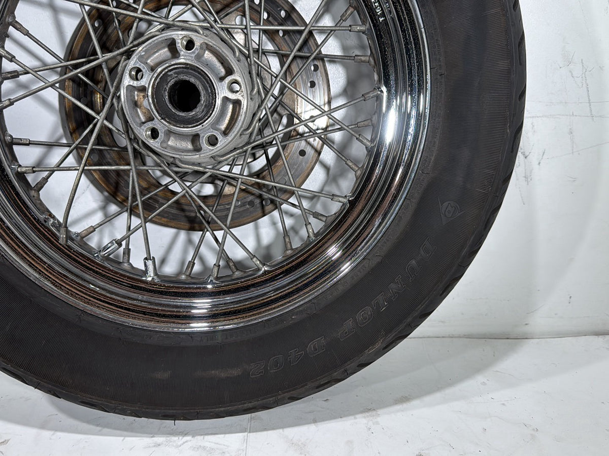 2004 Harley Road King Touring Classic OEM Front Rear Wheel Rim Tire Spoked 16"