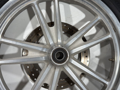 2006 Harley Dyna Super Glide Custom FXDCI OEM Front & Rear Wheel Rim Tire