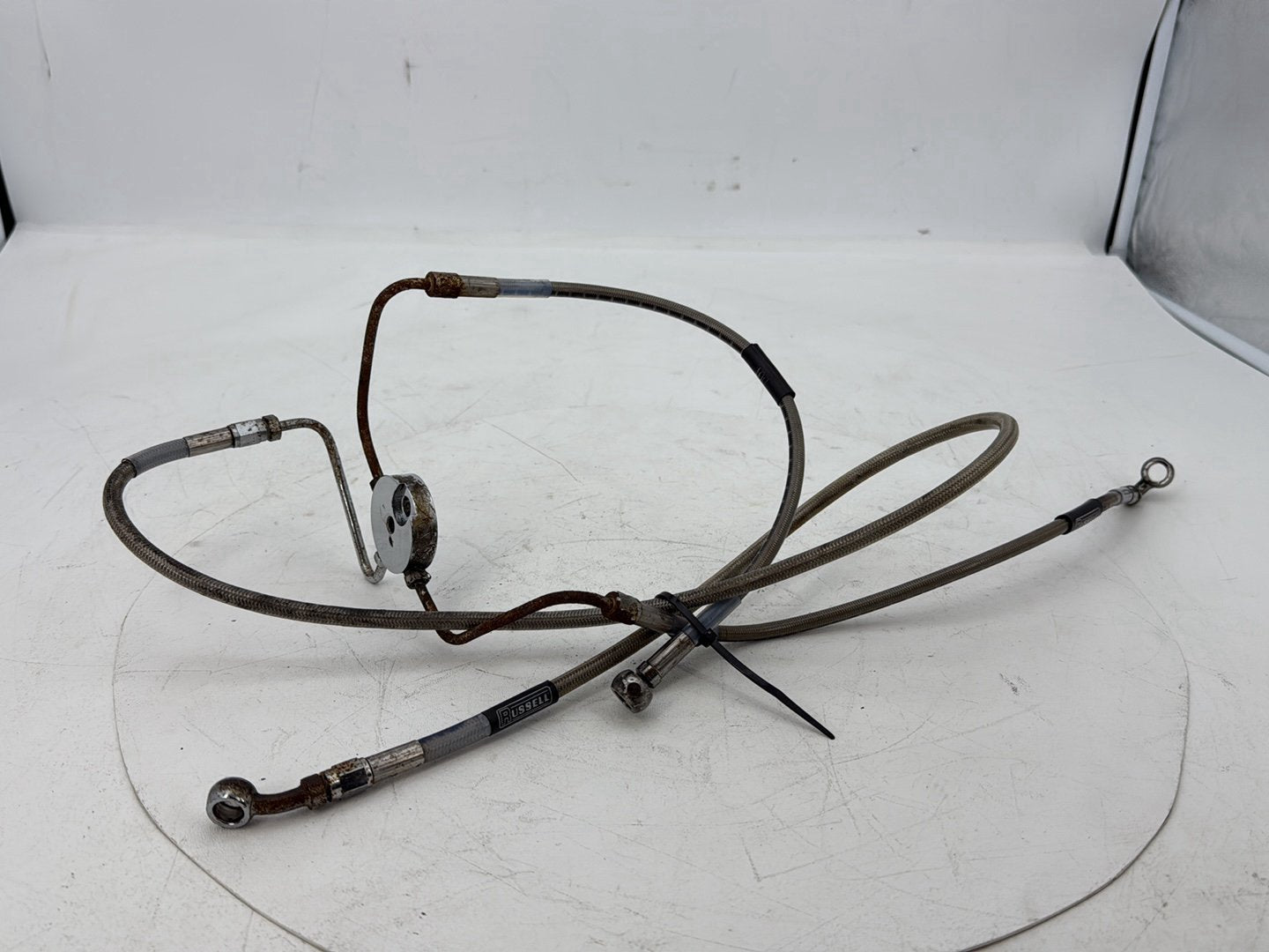 1999 - 2006 Harley-Davidson Touring Road King Police Front Brake Hose Line Pipe 43350-96C