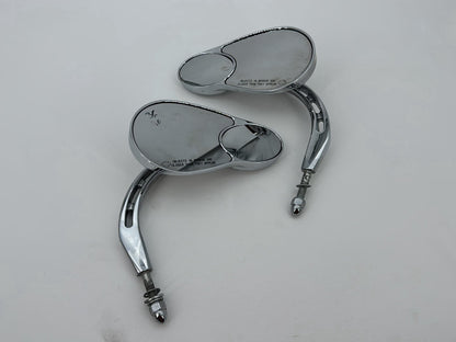 2007 Harley Softail Heritage Classic FLSTC OEM Left Right Rear View Mirror