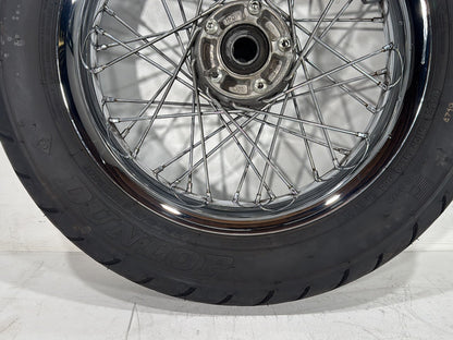 2005 Harley Electra Glide Touring Ultra FLHTCUI OEM Front Wheel Rim Tire Spoked