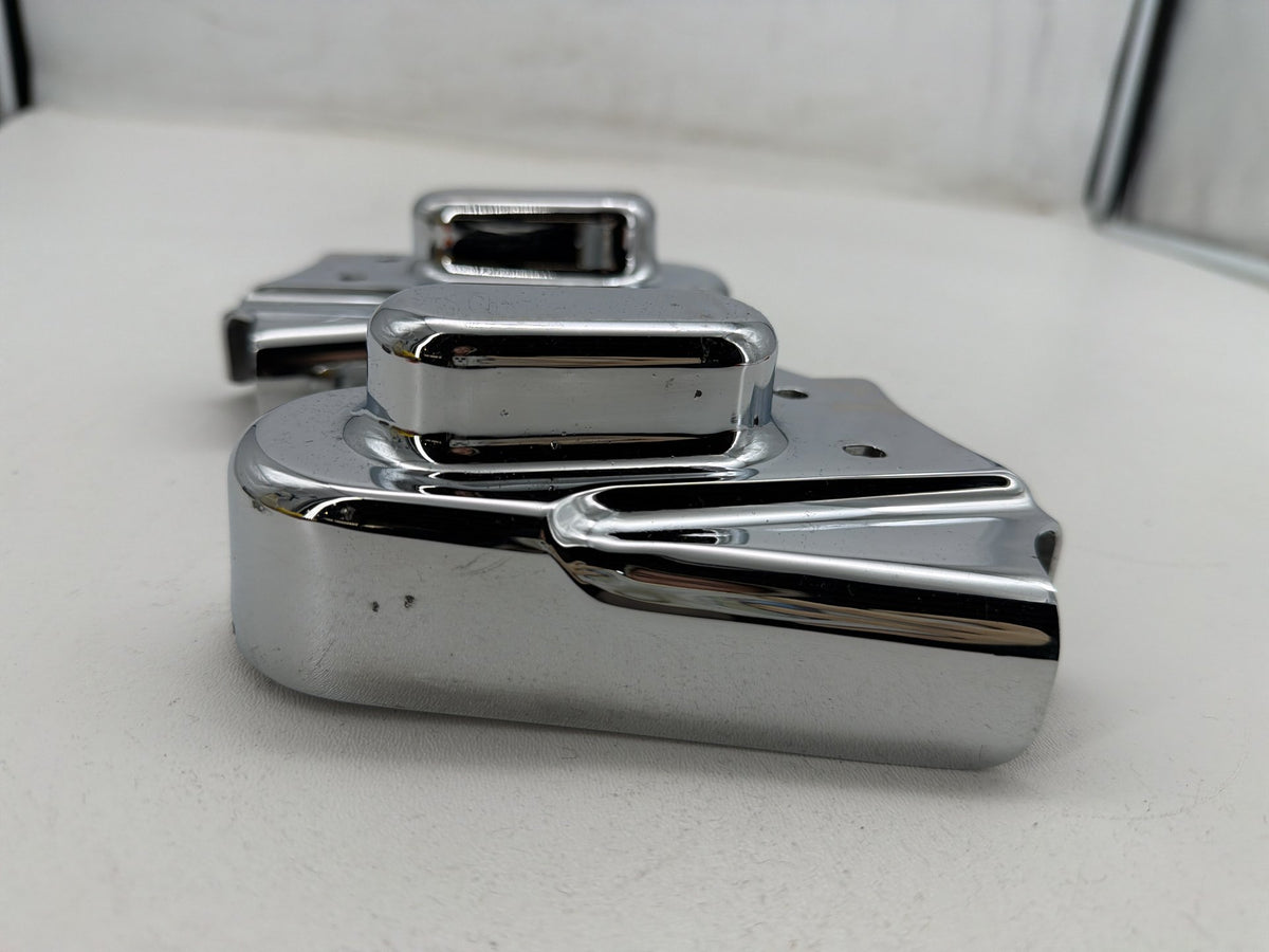 1994 Harley Softail Custom FXSTC Trim Rear Wheel Axle Nut Covers Caps Kuryakyn