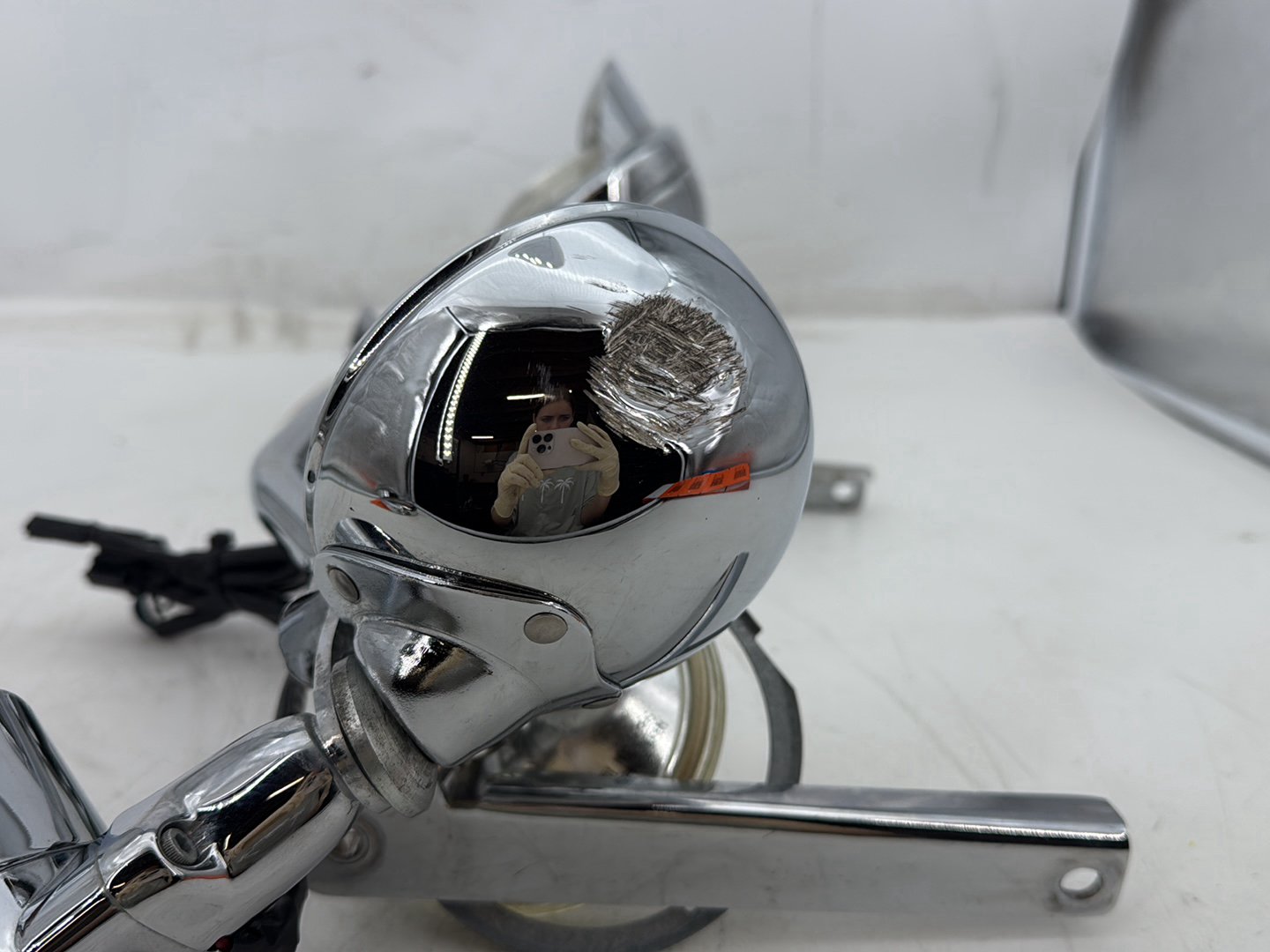 2005 Harley Heritage Softail Classic Front Turn Signal Indicators Aux Light Bar