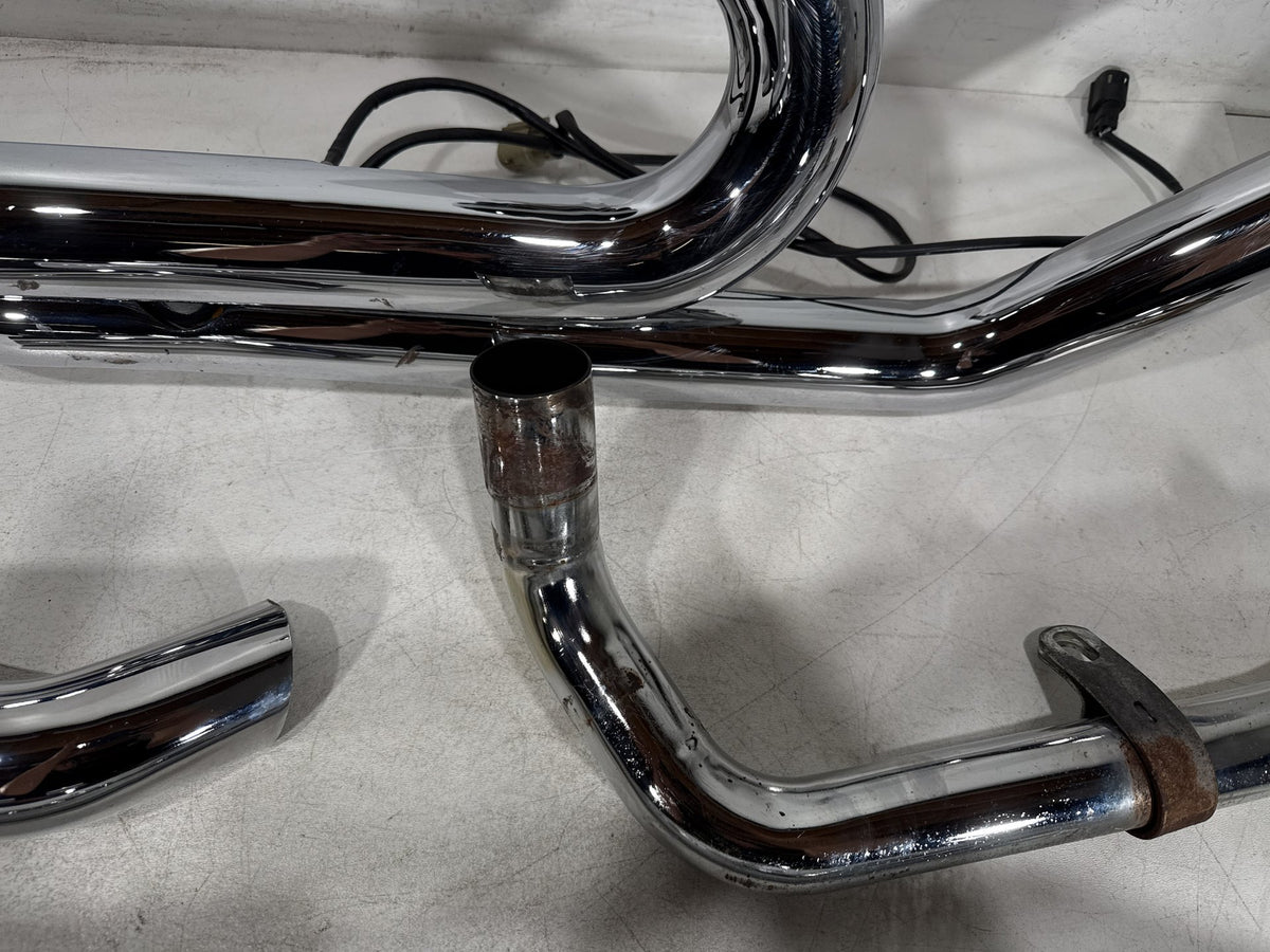2012 Harley Street Glide Touring FLHX OEM Exhaust Header Pipes Muffler