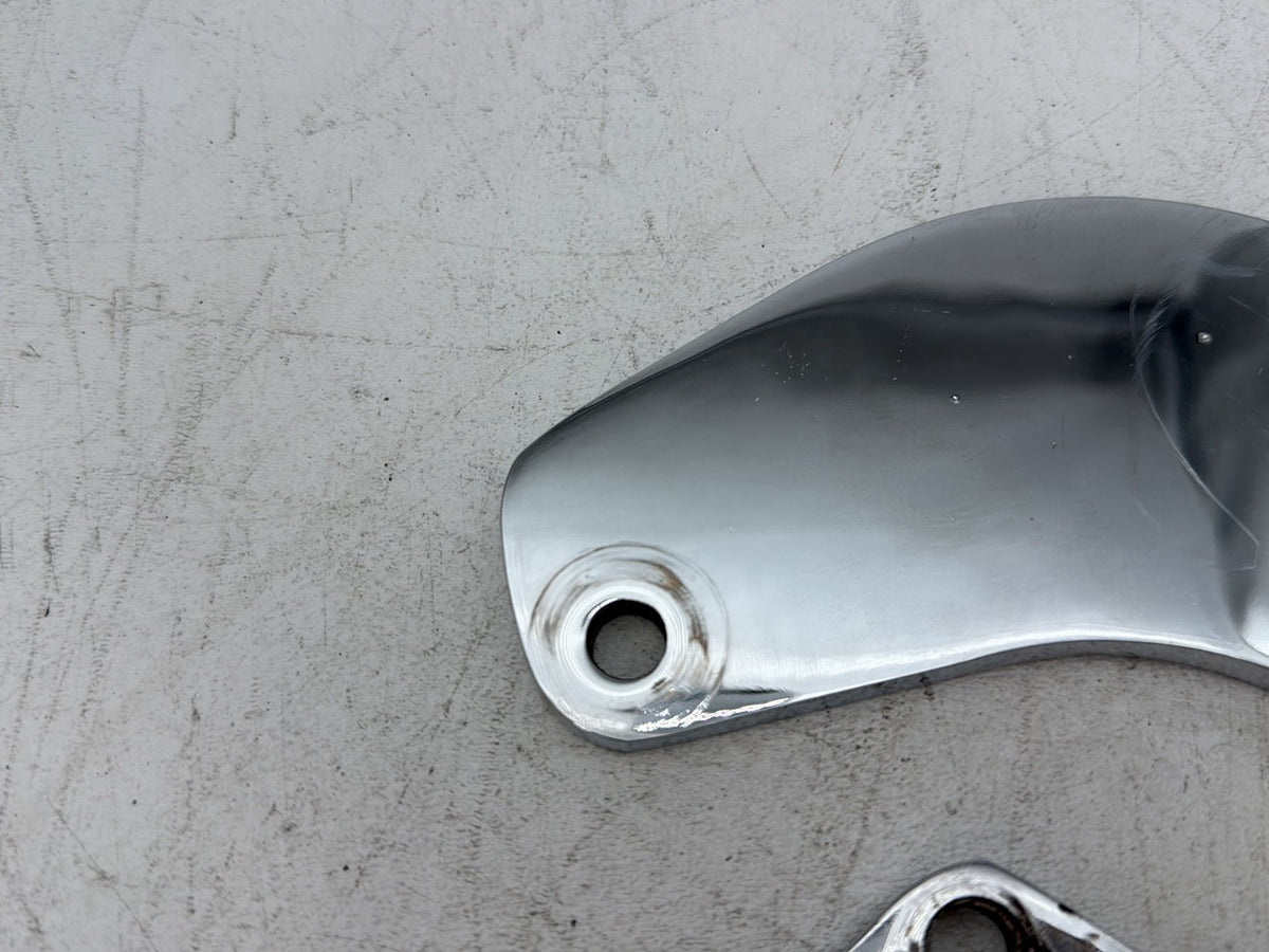 2001 Harley Sportster 883 Hugger XLH883 OEM Left Right Driver Footpeg Bracket Mounts
