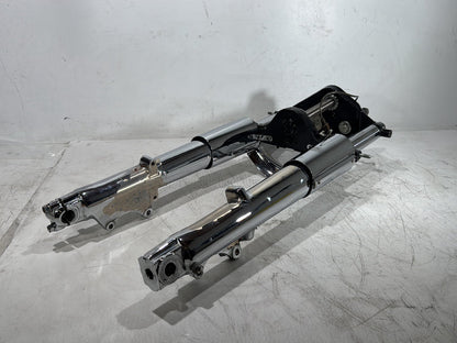 1996 Harley Road King Touring Police FLHPI OEM Front Triple Tree Set & LH RH Fork Legs Sliders