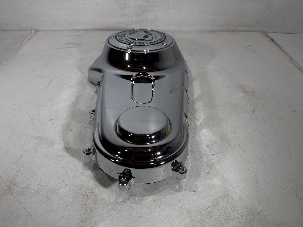 2011 Harley Softail Deluxe FLSTN OEM Outer Primary Clutch Cover SCRATCHED