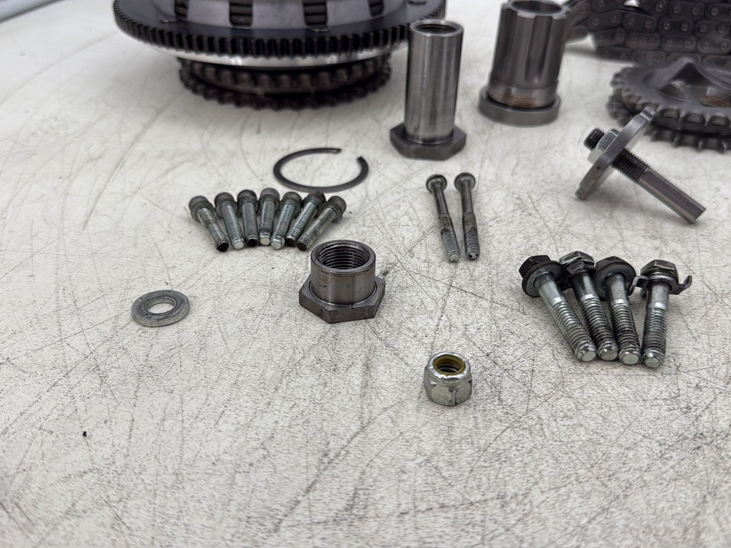 2004 Harley Dyna Super Glide FXDI OEM Clutch Basket Chain Tensioner Kit