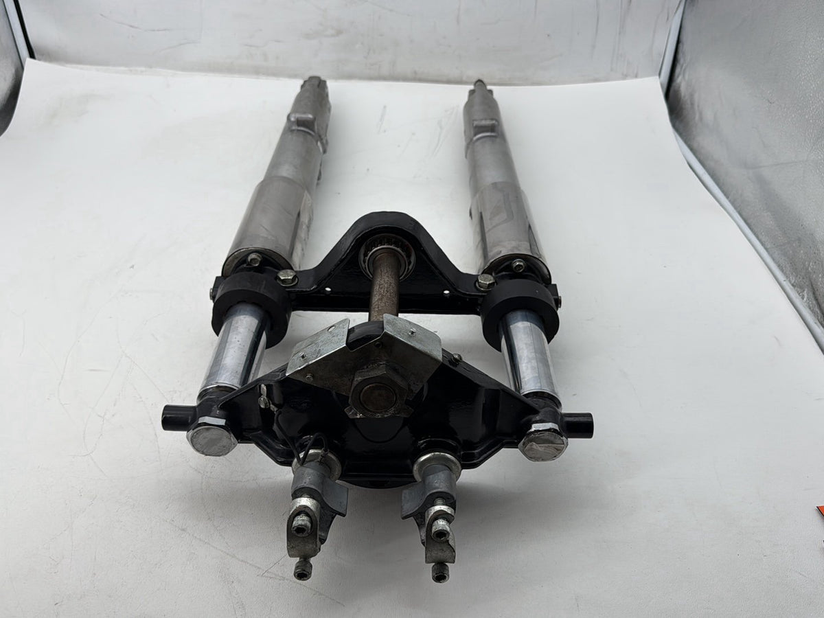 2007 Harley FLHTP Electra Glide Police Front Triple Tree Set & Fork Legs