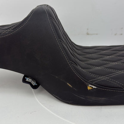 2007 - 2012 Harley-Davidson Touring Street Glide Passenger Rider Driver Seat Saddle DRAG SPECIALTIES