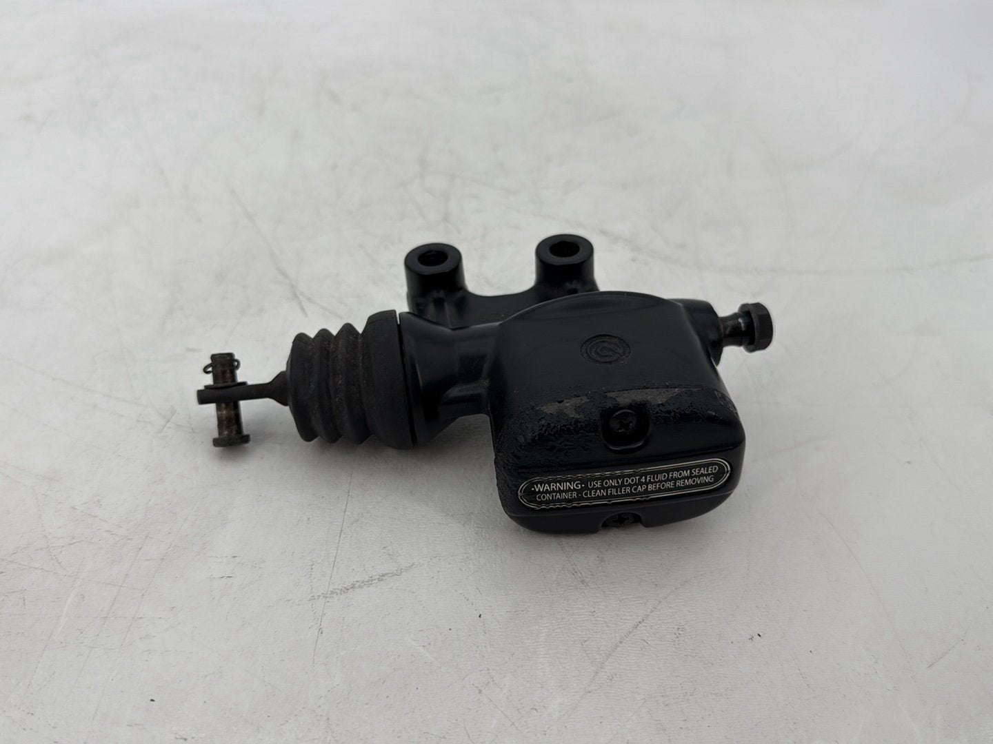 2008 Harley Touring FLHTCU Electra Glide Ultra OEM Rear Brake Master Cylinder Reservoir