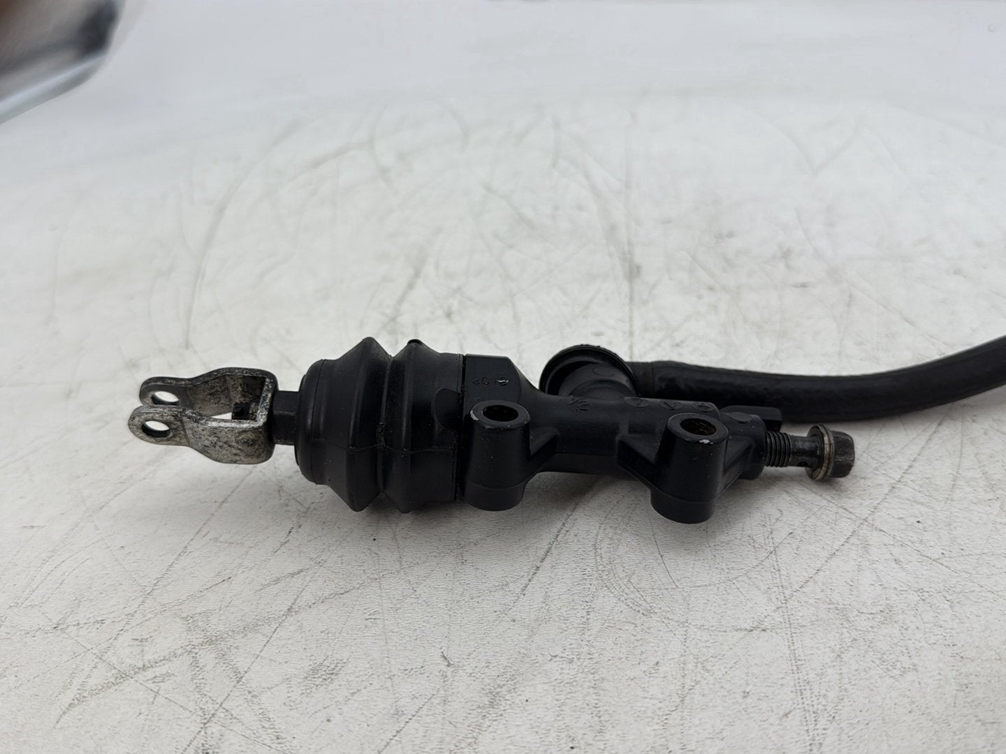 2008 Harley Sportster XL883L 883 Rear Brake Line Master Cylinder Reservoir Tank