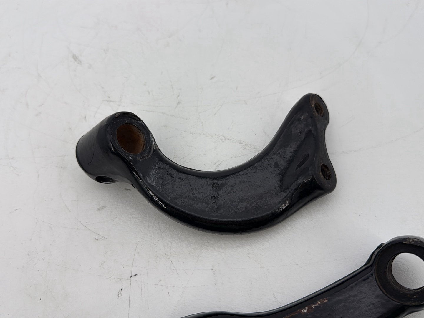 2009 Harley Sportster XL1200C 1200 Custom OEM Left Right Driver Footpeg Bracket Mounts