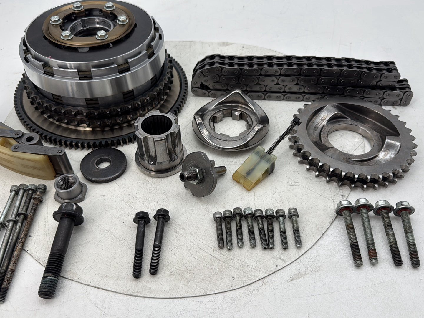 2007 Harley Touring FLHTP Electra Glide Police OEM Clutch Basket Chain Tensioner Kit