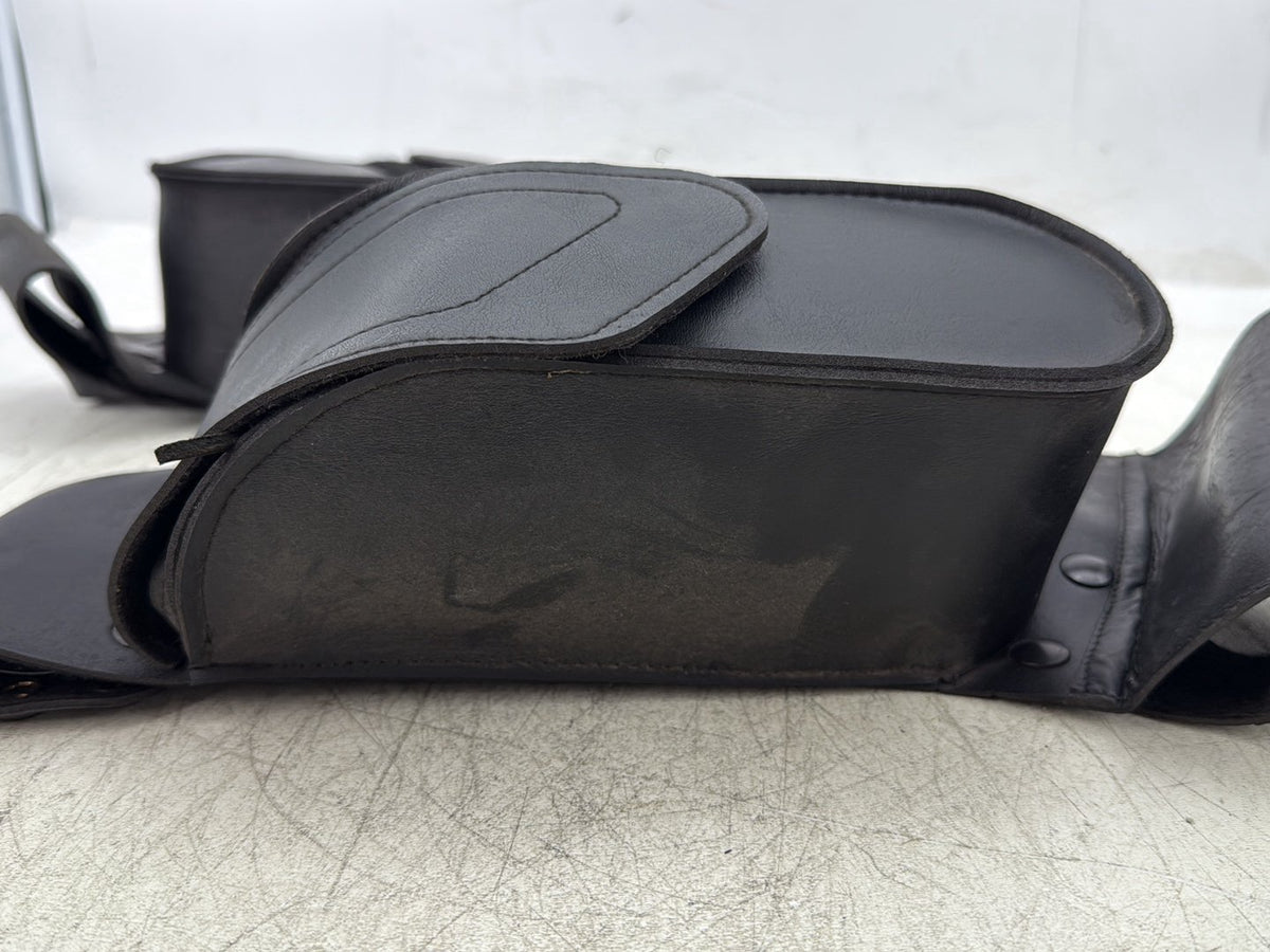1998 Harley Touring Electra Ultra OEM Rear Left Right Saddlebags Luggage Leather