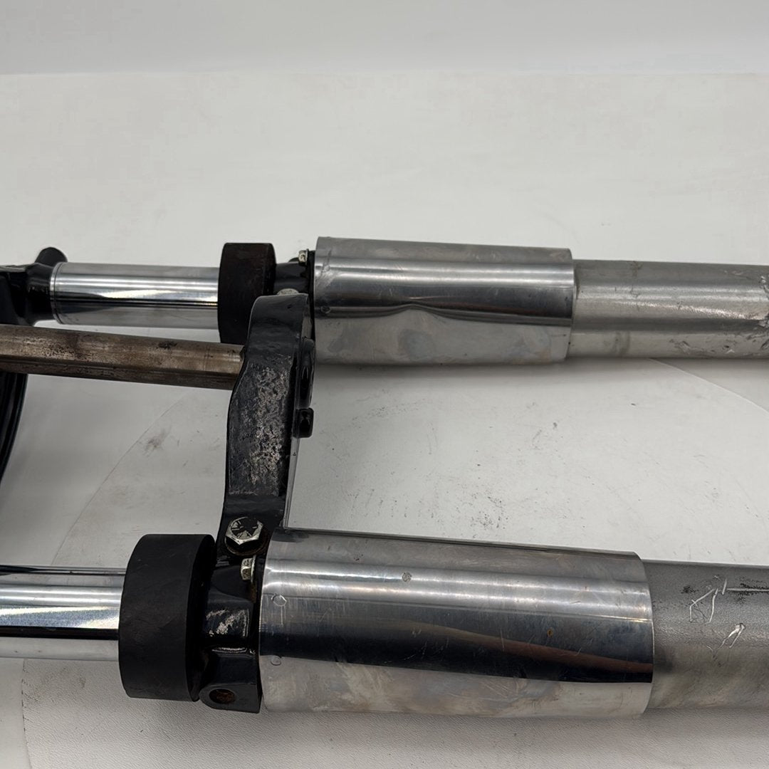 1999 - 2006 Harley-Davidson Touring Road King Custom Front Triple Tree Set & LH RH Fork Legs Sliders 45446-87A