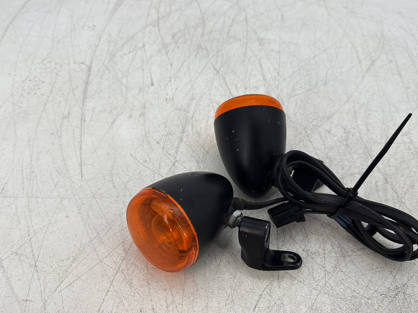 2004 Harley Road King Touring Custom FLHRSI OEM Front Left Right Turn Signal Indicators