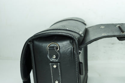 2012 - 2026 Harley-Davidson Sportster Iron 883 Rear Left Right Saddlebags Luggage Leather QINGROCK