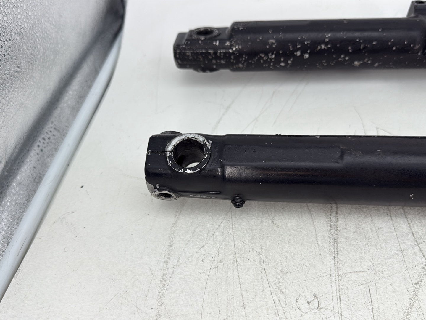 2004 Harley Sportster XL883C 883 Custom OEM Front Left & Right Fork Legs Sliders