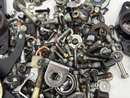 1984 - 1998 Harley-Davidson Touring Electra Glide Classic Hardware Bolts Nuts & Brackets w/ Left Right Fork Swingarm Brackets