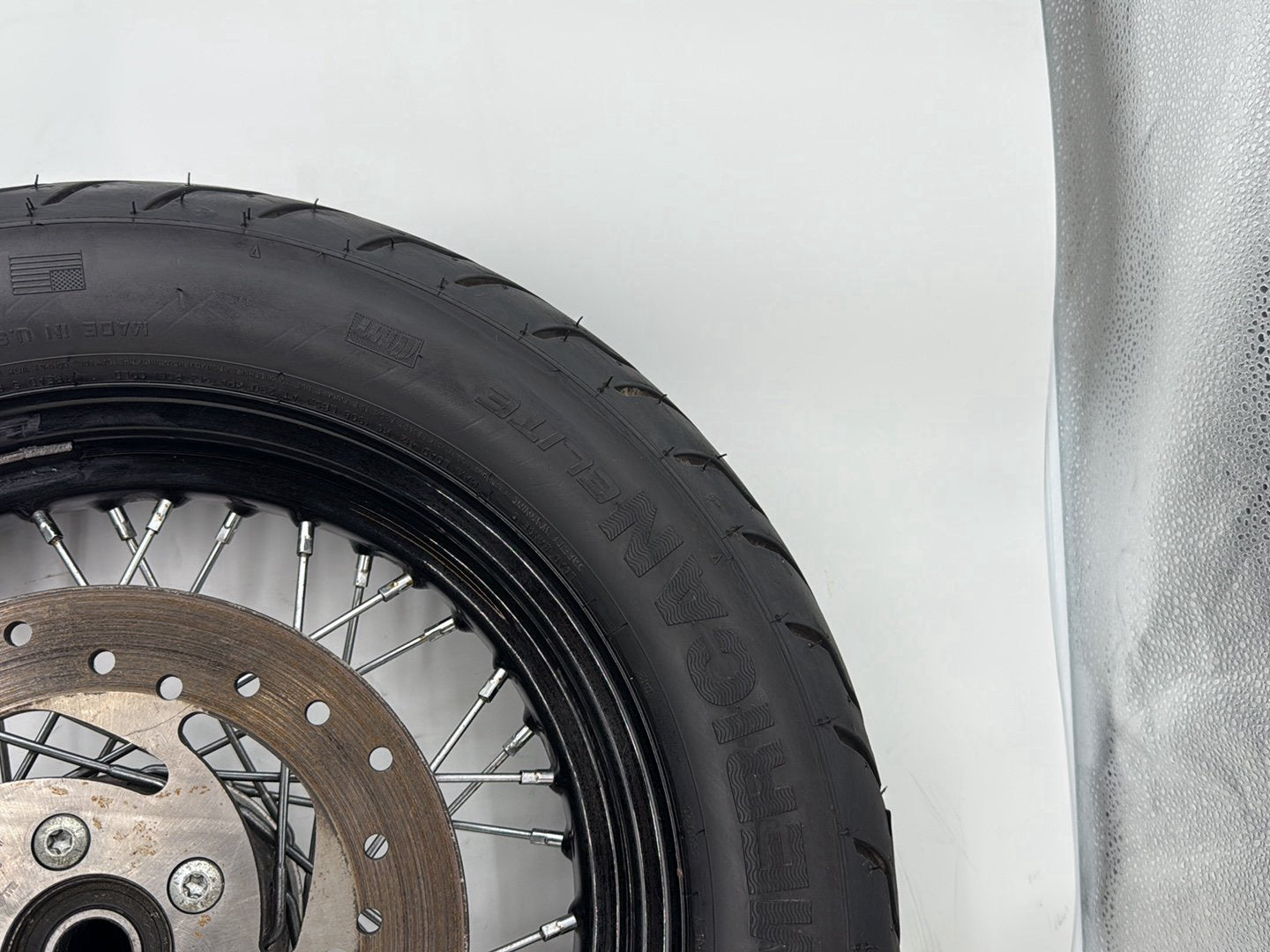 2013 Harley Forty-Eight Sportster 1200X OEM Rear Wheel Rim Tire Spoked