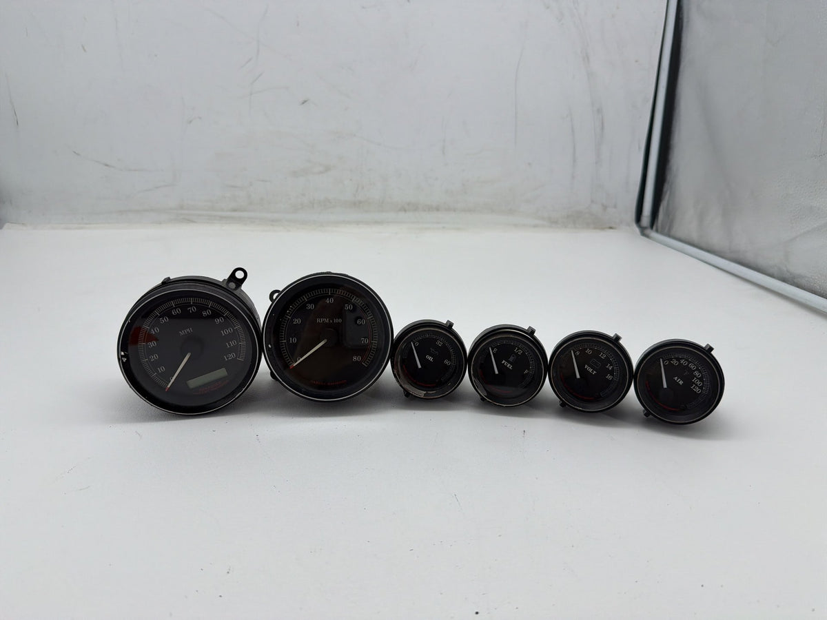 2006 Harley Electra Glide Touring Classic OEM Air Oil Volt Fuel Tacho Speedo Gauges