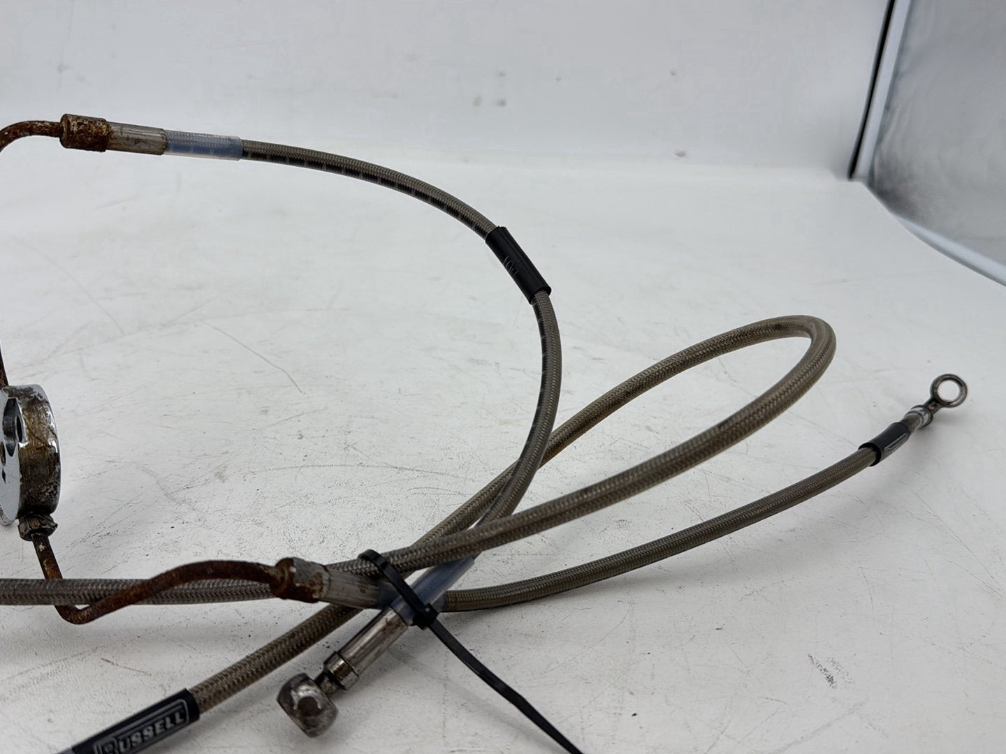 1999 - 2006 Harley-Davidson Touring Road King Police Front Brake Hose Line Pipe 43350-96C