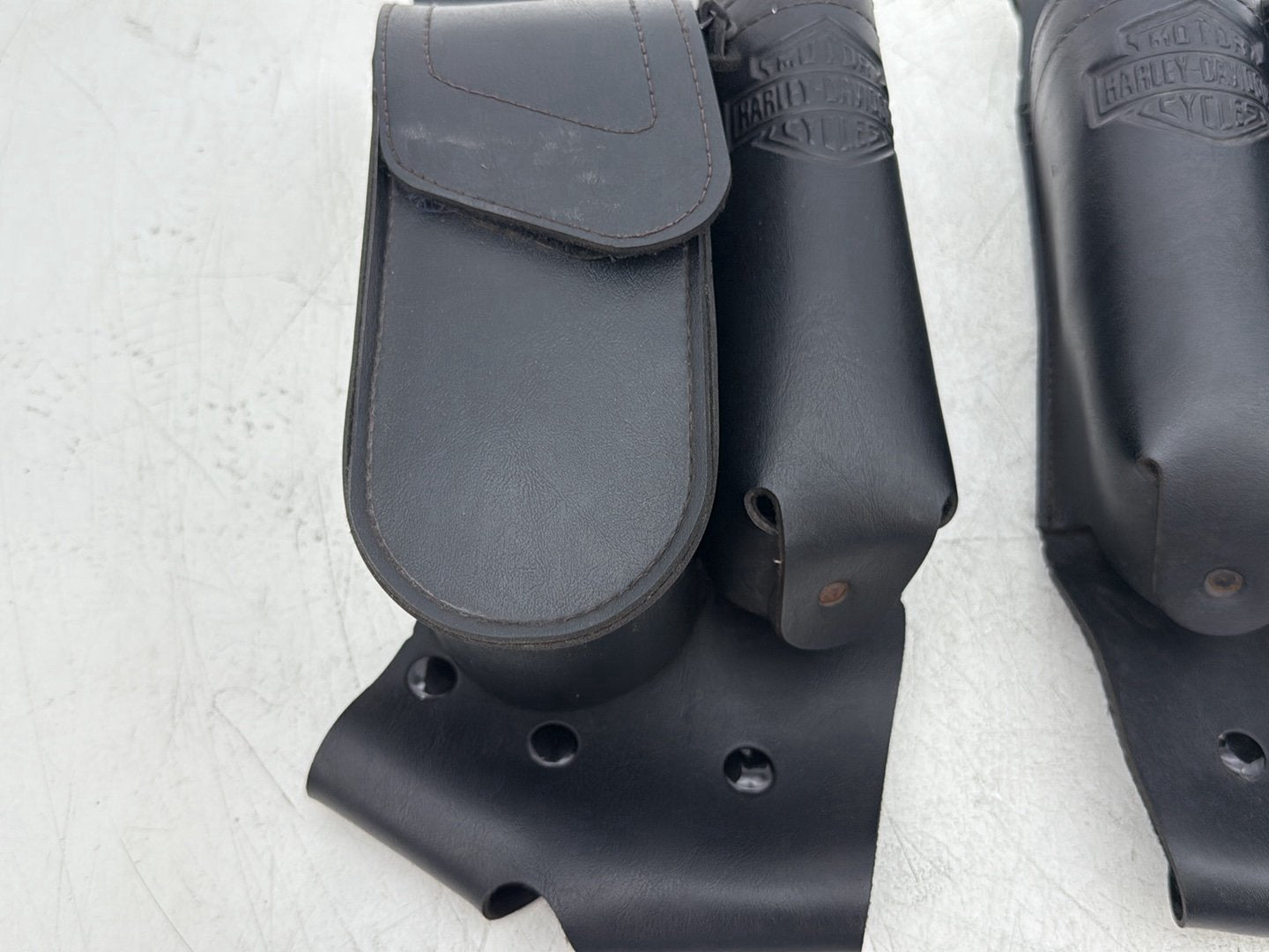 2006 Harley Electra Glide Touring Classic FLHTCI OEM Front Onboard Tool Bag Leather Storage