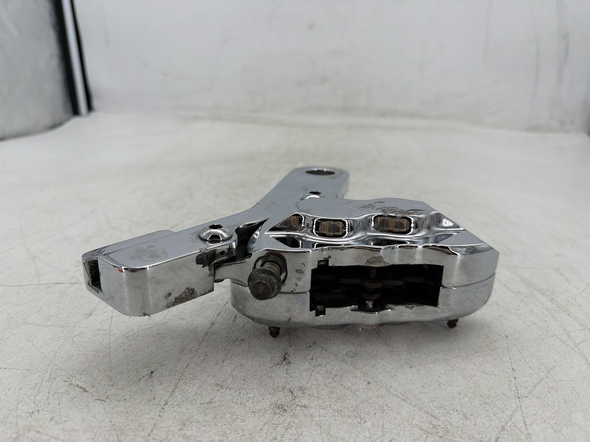 2004 Harley Electra CVO Rear Back Brake Caliper w/ Bracket Hawg Halters PEELING