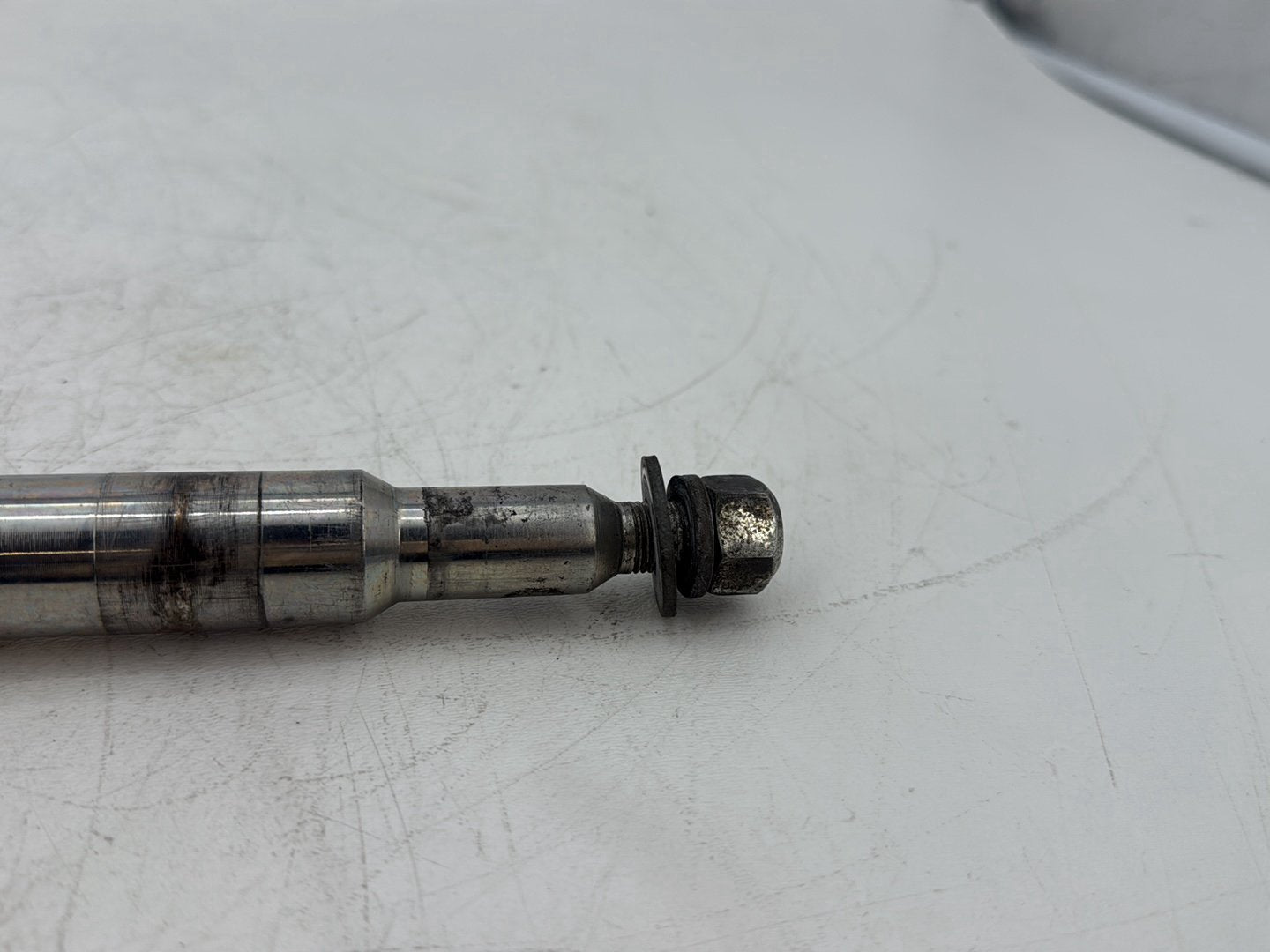 2007 Harley Touring FLHTCU Electra Glide Ultra OEM Front Wheel Axle Bolt Shaft