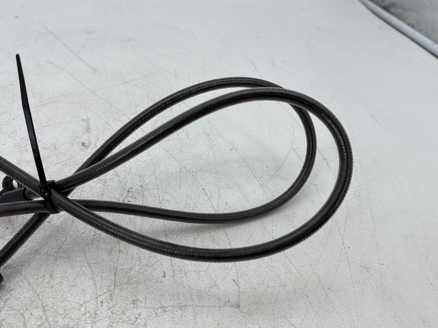 1998 Harley Softail Custom FXSTC OEM Front Brake Hose Line Pipe
