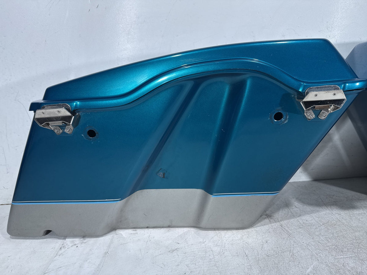 1995 Harley Electra Glide Touring FLHT OEM Left Right Saddlebags Luggage NOKey