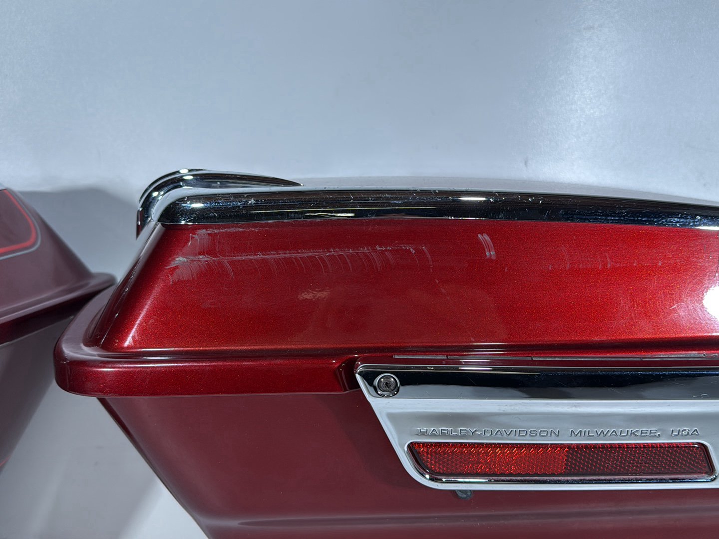 2007 - 2011 Harley-Davidson Touring Electra Glide Ultra Left Right Saddlebags Luggage NOKey 90752-93