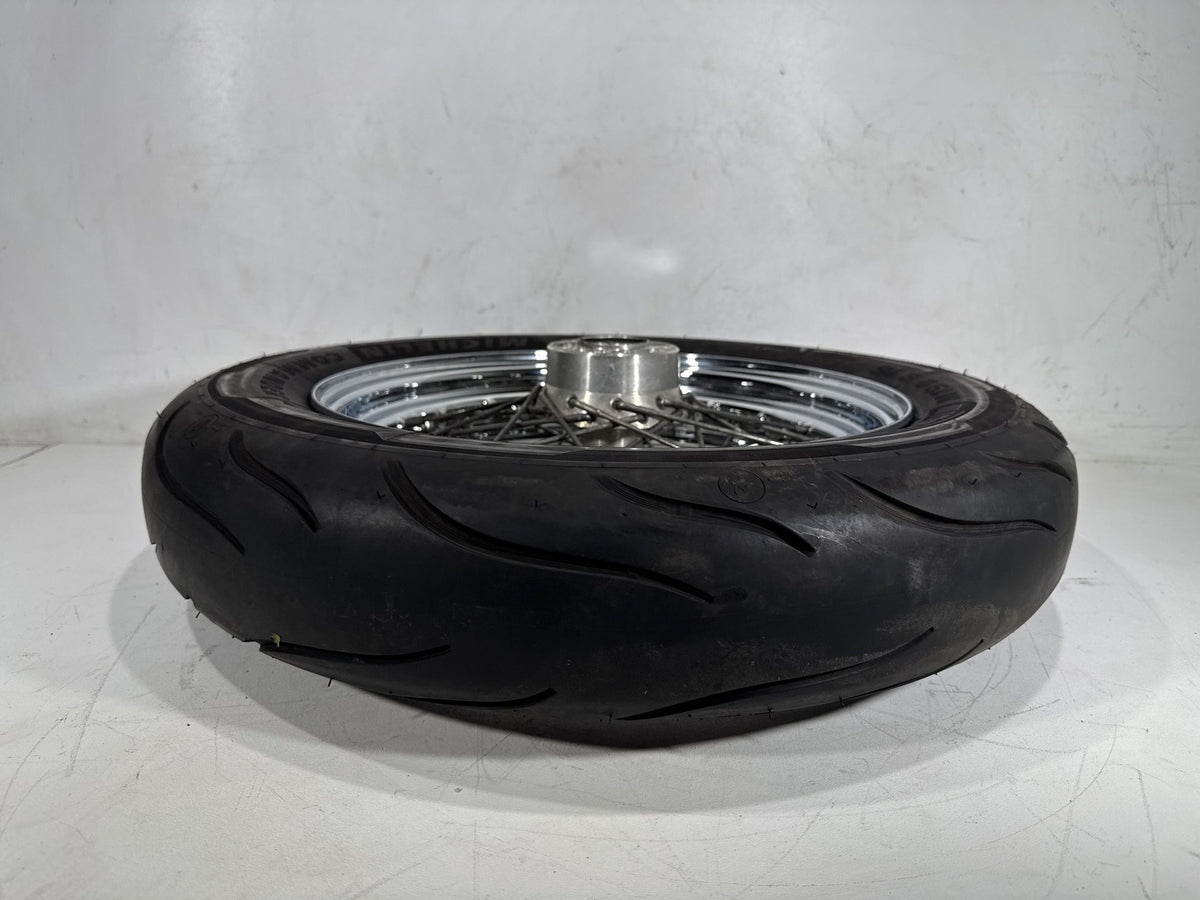 2003 Harley Road King Touring Classic OEM Rear Wheel Rim Tire Spoked MT90B16 16"