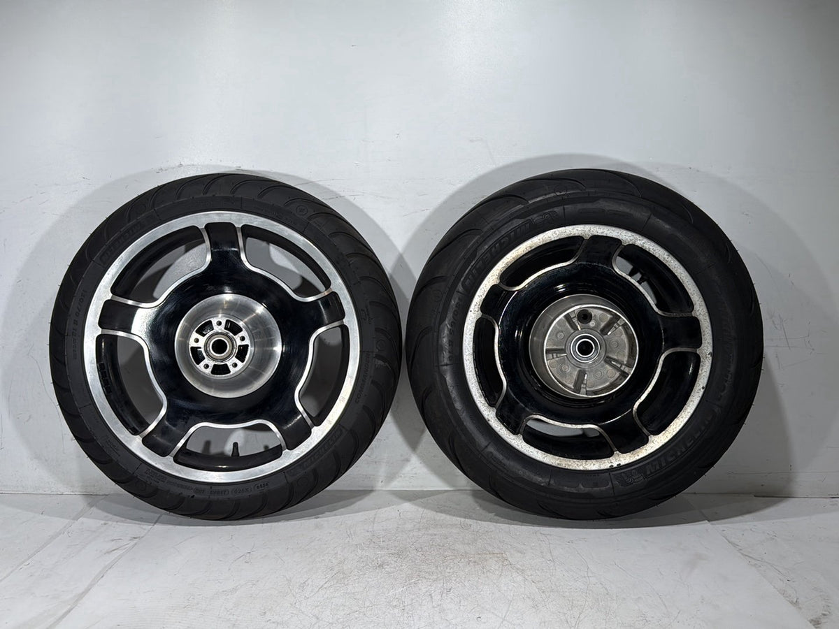2011 Harley Road Glide Touring FLTRX OEM Front & Rear Wheel Rim Tire