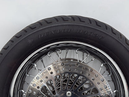 1999 - 2006 Harley-Davidson Touring Electra Glide Ultra Front Wheel Rim Tire Spoked 43440-05A
